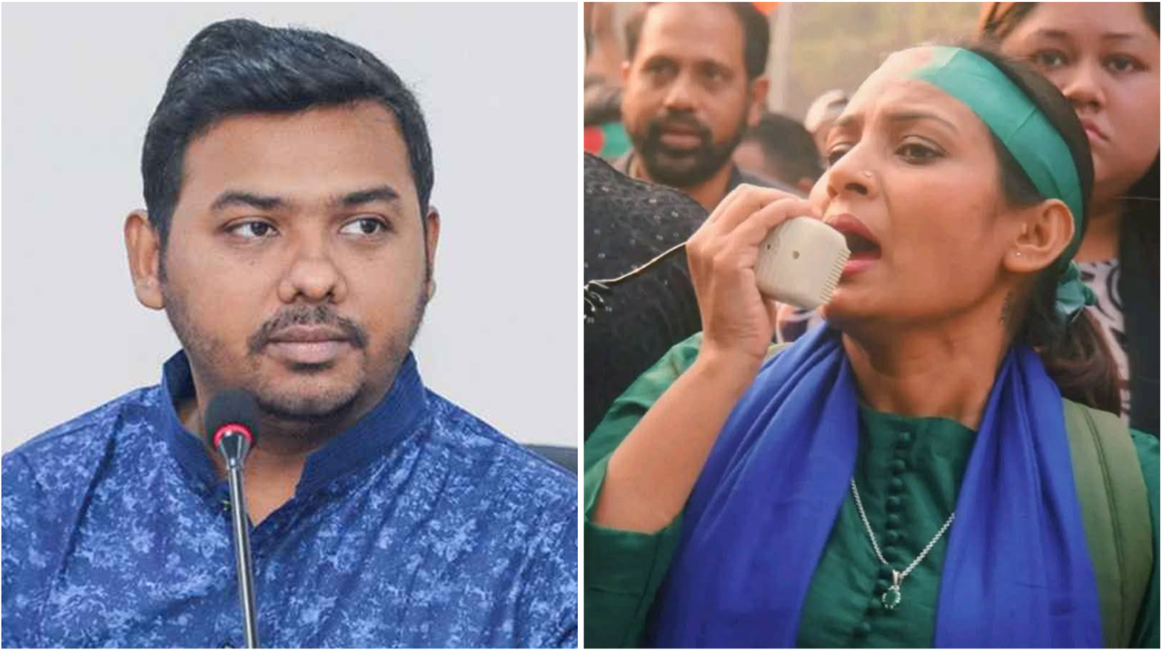 তুষারের সঙ্গে কথা বলা সেই এনসিপি নেত্রীর পরিচয় মিল...