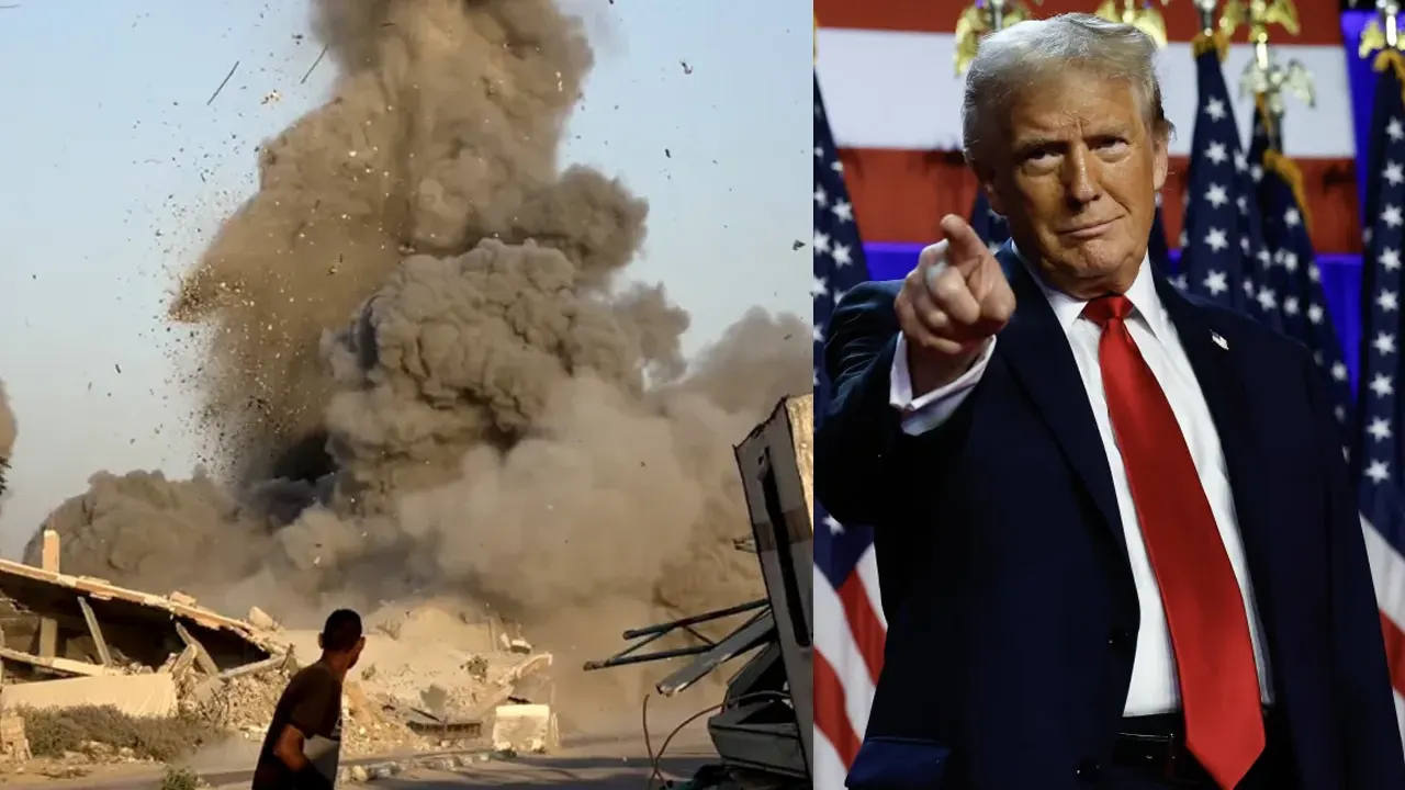 গাজায় যুদ্ধবিরতি নিয়ে ‘সুখবর’ দিলেন ট্রাম্প...