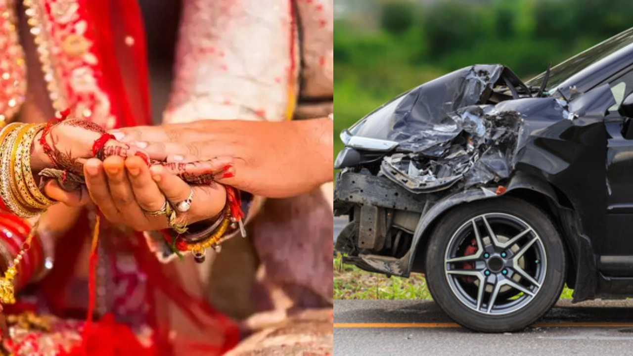 কলেজের দেয়ালে গাড়ির ধাক্কা, বরসহ একই পরিবারের নিহত...