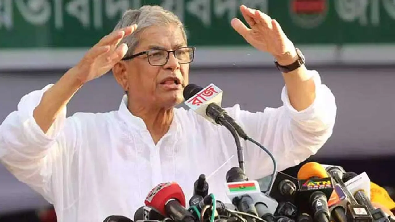 শেখ হাসিনার সঙ্গে আ.লীগেরও বিচার করা উচিত : মির্জা...