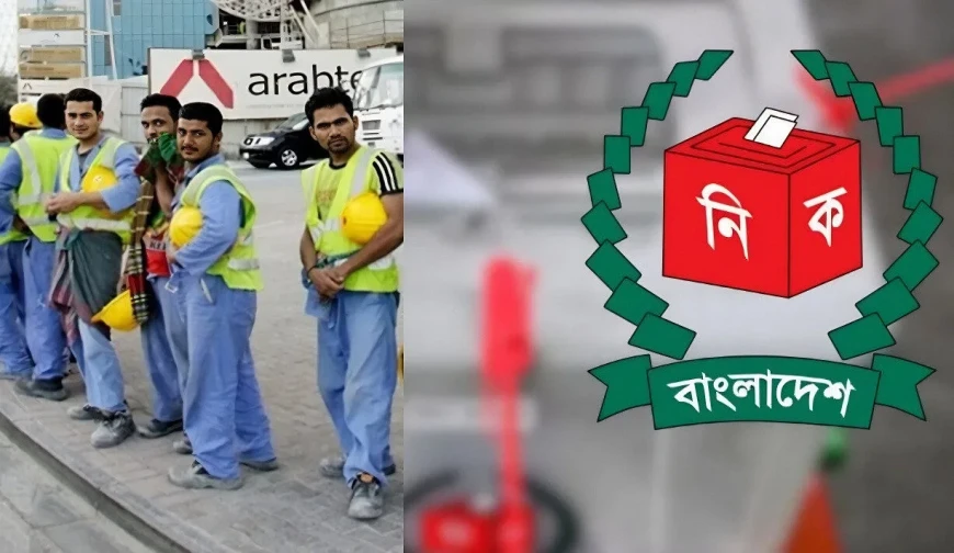 পোস্টাল ব্যালোটে ভোট দেবেন প্রবাসী ভোটাররা : ইসি স...