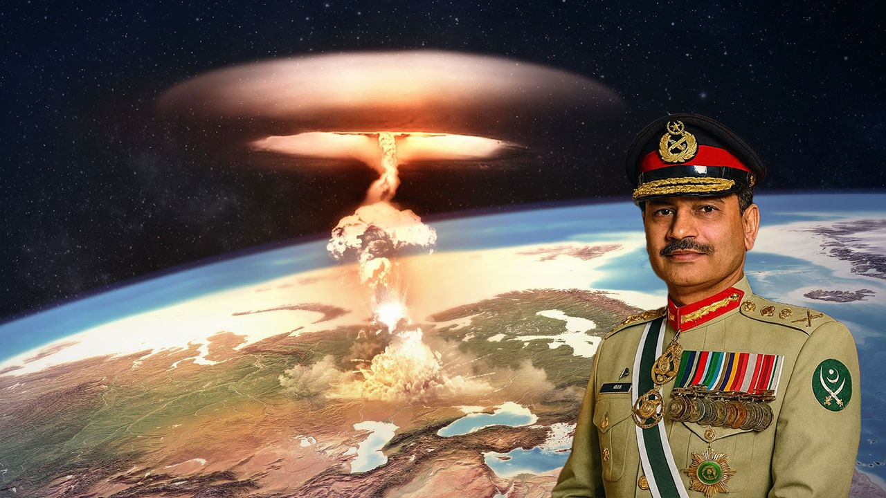 অর্ধেক দুনিয়া সঙ্গে নিয়ে যাওয়ার হুমকি পাক সেনাপ্রধ...