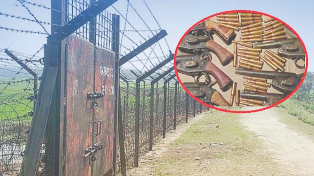 ভোটের আগে সীমান্তে ফের বেড়েছে অবৈধ অস্ত্রের চোরাচালান